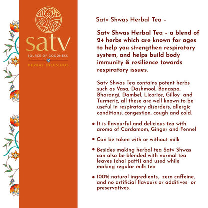 Satv Shwas Herbal Milk Tea - Distacart