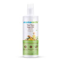 Thumbnail for Mamaearth Tea Tree Hair Oil For Dandruff Free Hair