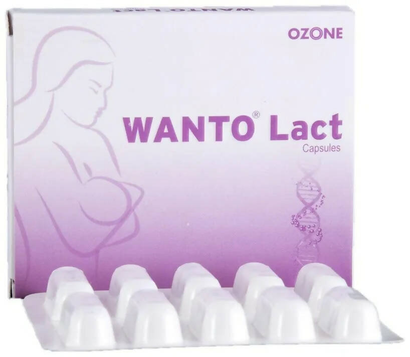 Ozone Ayurvedics Wanto Lact Capsules - Distacart
