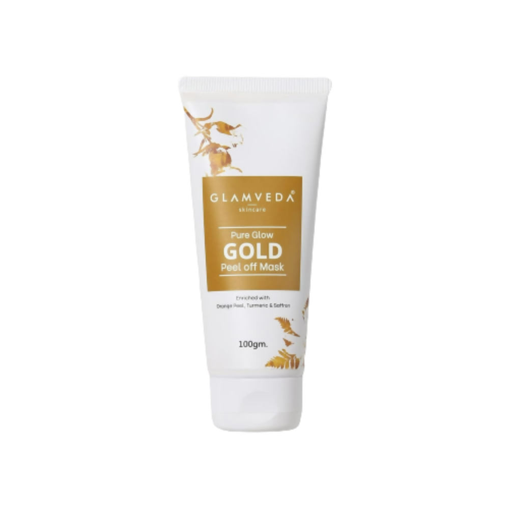 Glamveda Pure Glow Gold Peel Off Mask - Distacart
