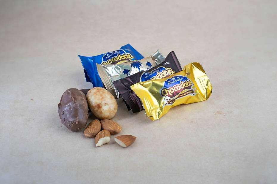 Ajfan Dates With Chocolate Premium Saudi Arabian Dates - Distacart