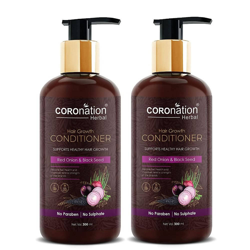 Coronation Herbal Red Onion & Black Seed Hair Conditioner - Distacart