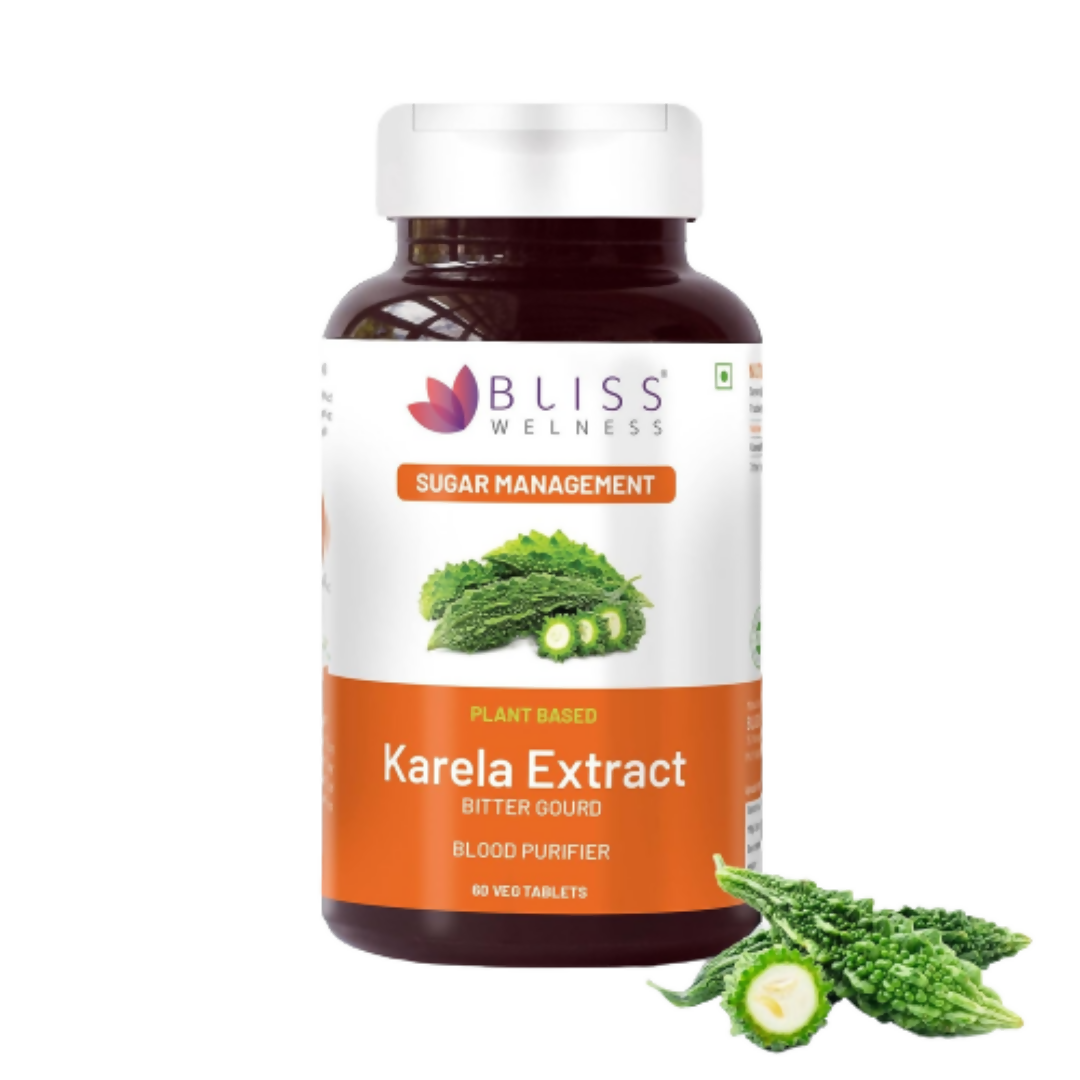 Bliss Welness Karela Extract Tablets - Distacart