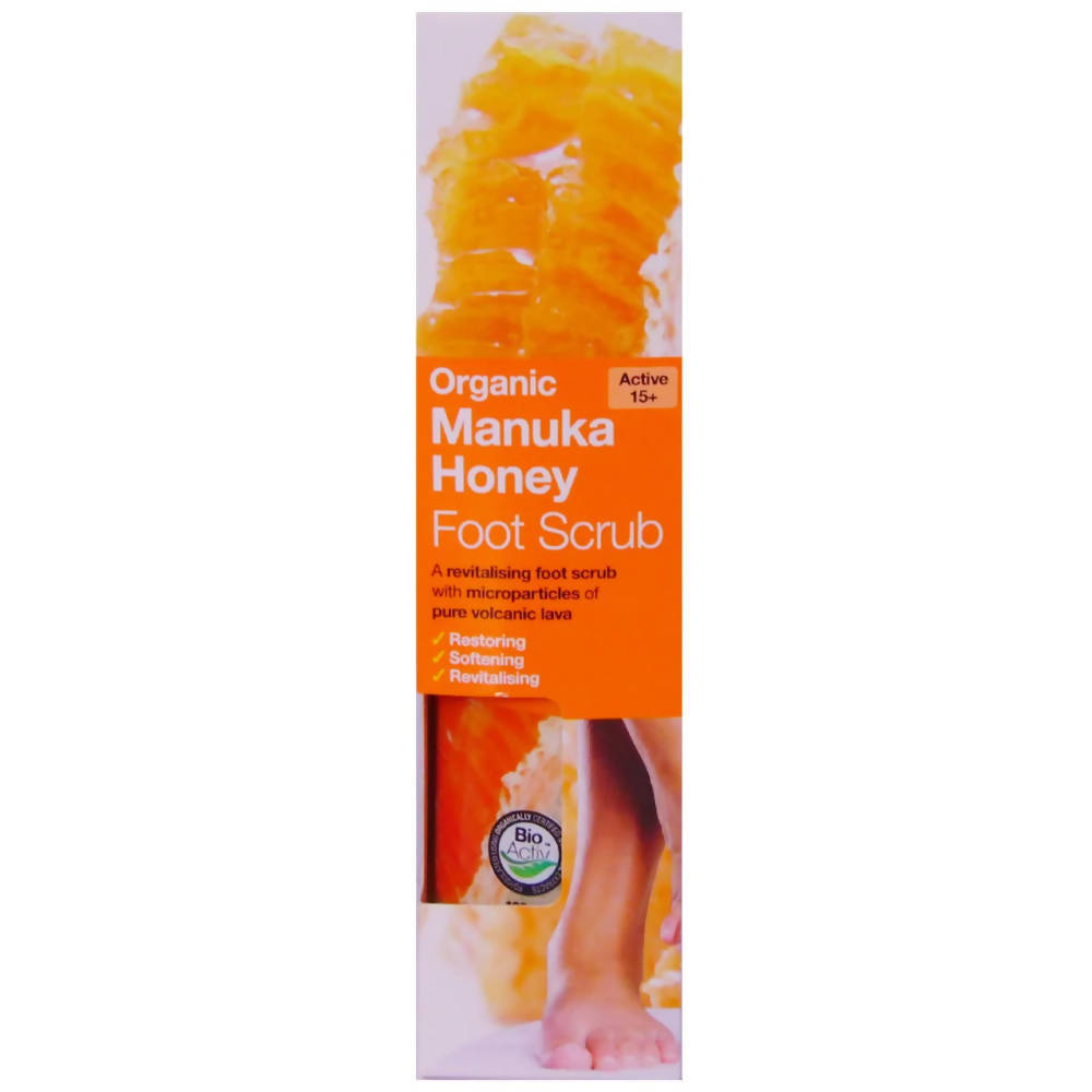 Dr.Organic Manuka Honey Foot Scrub - Distacart