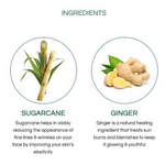 Thumbnail for Medimix Natural Glow Face Wash with Sugarcane & Ginger - Distacart