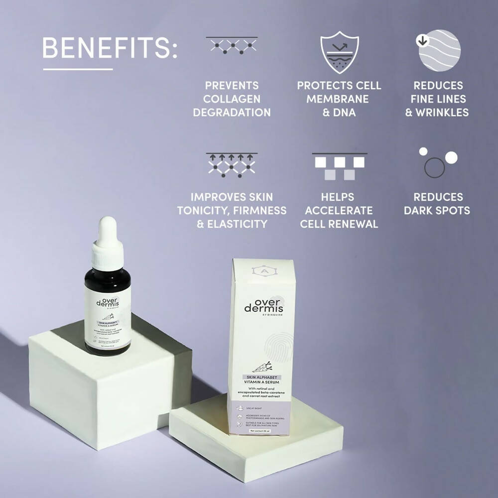 Over Dermis By Disguise Skin Alphabet Vitamin A Serum - Distacart