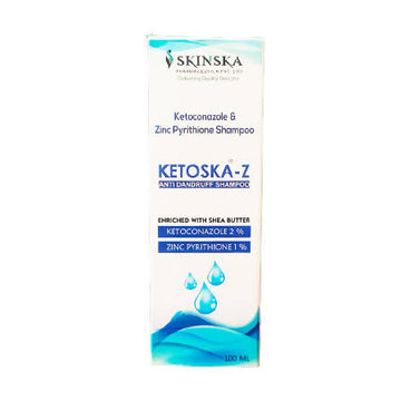 Skinska Natural Ketoska-Z Anti Dandruff Shampoo - Distacart