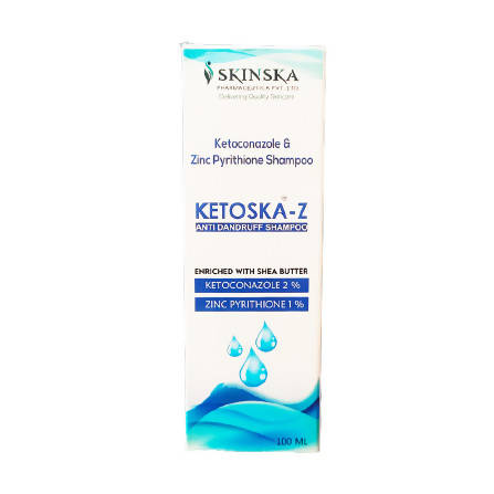 Skinska Natural Ketoska-Z Anti Dandruff Shampoo - Distacart