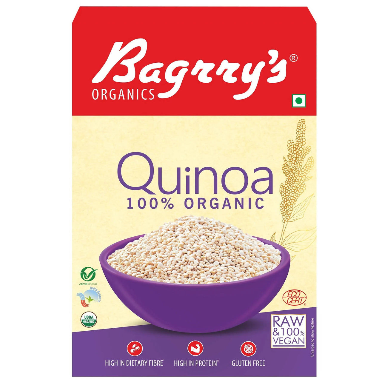 Bagrry's Organic Quinoa - Distacart