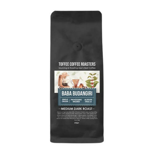 Toffee Coffee Roasters Baba Budangiri Estate Coffee - Distacart