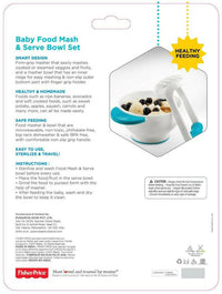 Thumbnail for Fisher Price Baby Food Mash and Serve Bowl - Distacart
