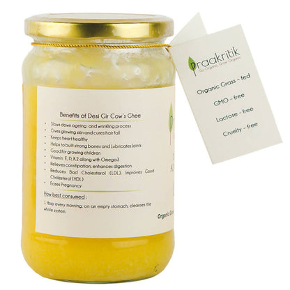 Praakritik Natural Desi Gir Cow A2 Ghee - Distacart