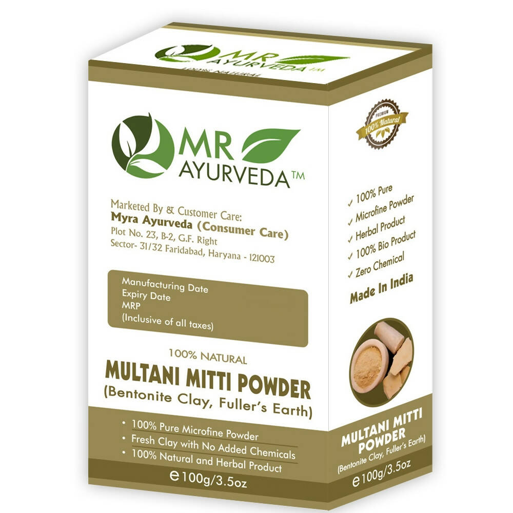 MR Ayurveda Multani Mitti Powder - Distacart