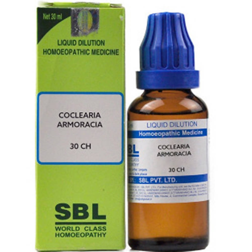 SBL Homeopathy Coclearia Armoracia Dilution 30 CH