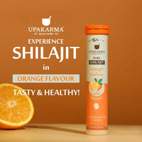 Thumbnail for Upakarma Ayurveda Pure SJ Effervescent Tablets in 2 Unique Flavors (Orange & Blueberry) Combo - Distacart