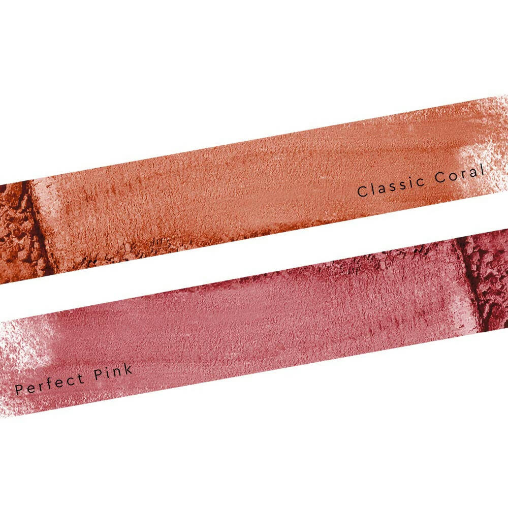Kiro Glow-On Blush Duo - Classic Coral & Perfect Pink - Distacart