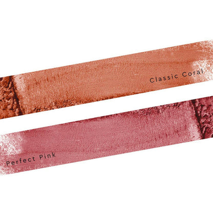 Kiro Glow-On Blush Duo - Classic Coral & Perfect Pink - Distacart