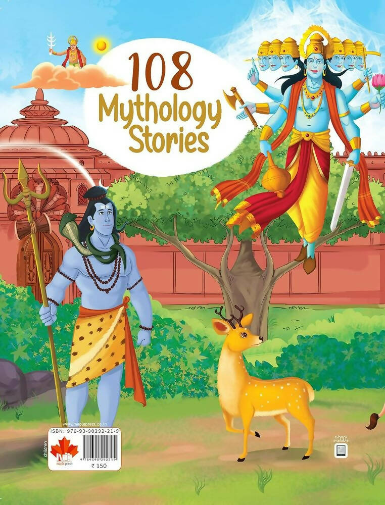 108 Indian Mythology Stories (Illustrated) - Story Book For Kids - Distacart