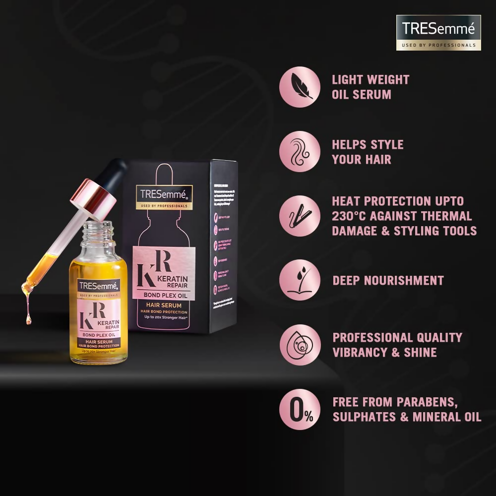 TRESemme Keratin Repair Bond Plex Oil Hair Serum - Distacart