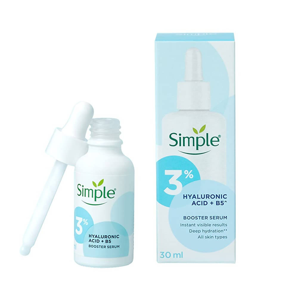 Simple 3% Hyaluronic Acid + B5 Booster Serum - Distacart