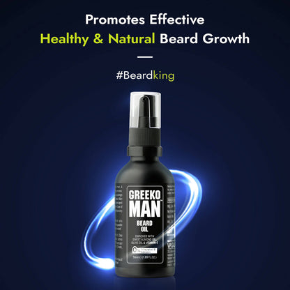 Greeko Man Beard Oil - Distacart