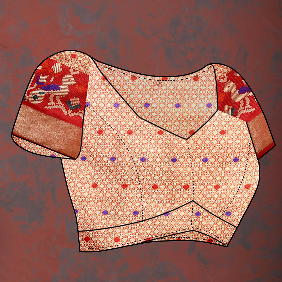 Lorenvalley Fashion Yellow Organza Silk Woven Design with Meenakari Weaving Saree - Distacart