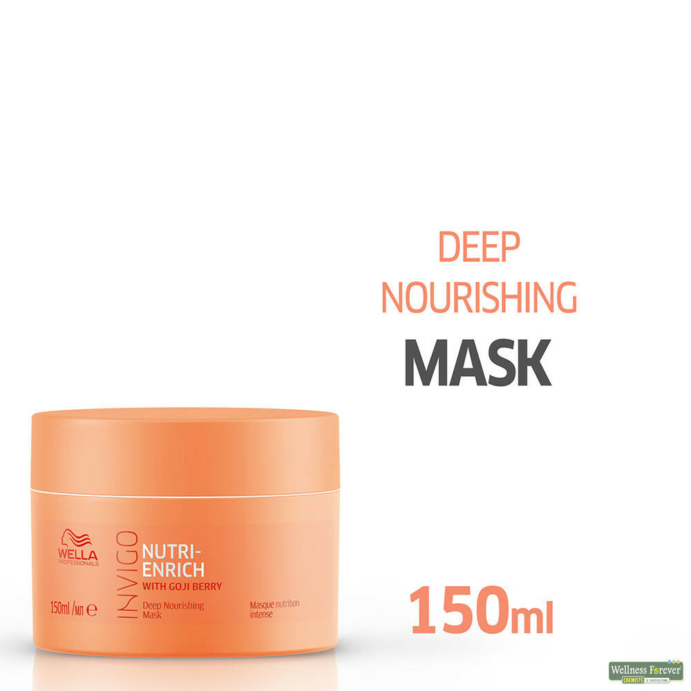 Wella Professionals Invigo Nutri Enrich Deep Nourishing Hair Mask - Distacart