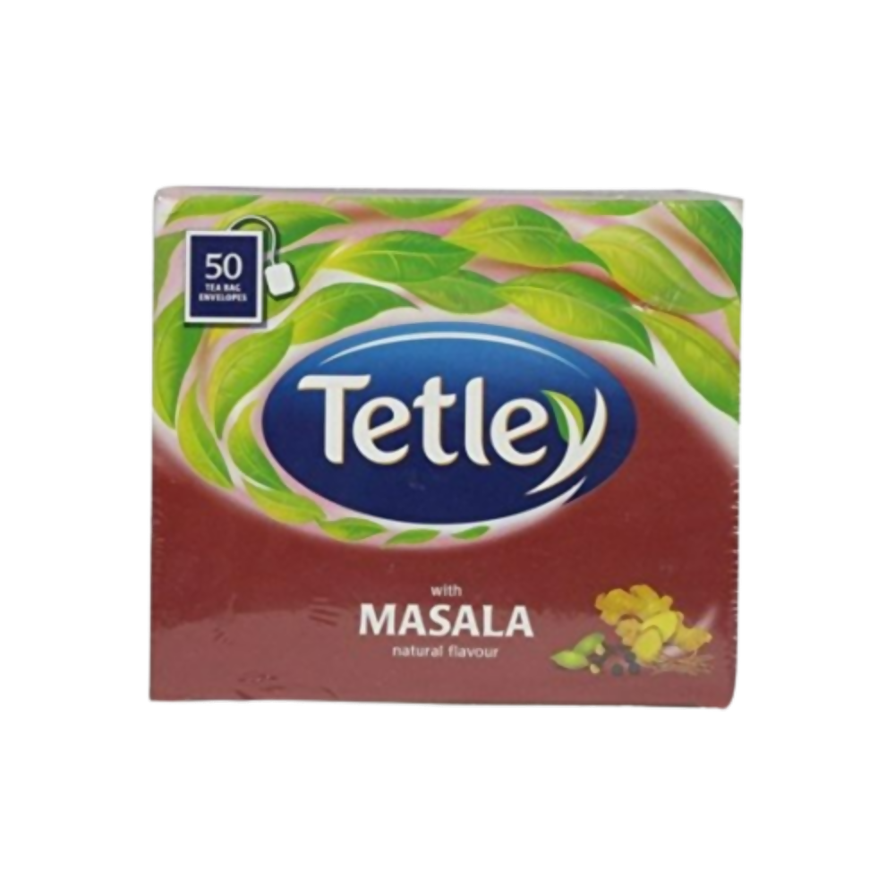 Tetley Tea Bag Masala 50 Piece Carton - Distacart