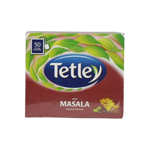 Tetley Tea Bag Masala 50 Piece Carton - Distacart