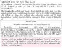 Thumbnail for Just Herbs Petalsoft Anti-Tan Rose Face Pack - Distacart