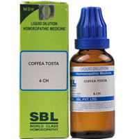 Thumbnail for SBL Homeopathy Coffea Tosta Dilution 6 CH