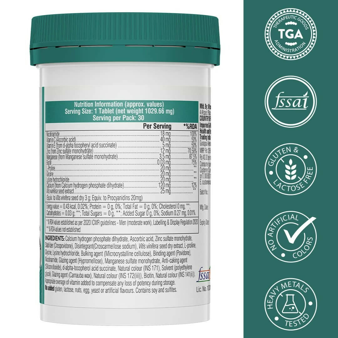 Swisse Vegan Collagen Builder with Biotin & Vitamin C - Distacart