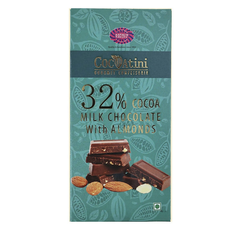 Cocoatini 32% Cocoa Milk Chocolate With Almonds - Distacart