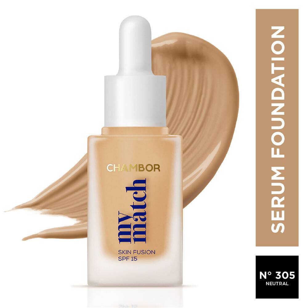Chambor My Match SPF 15 Skin Fusion Serum Foundation - 305 Neutral - Distacart