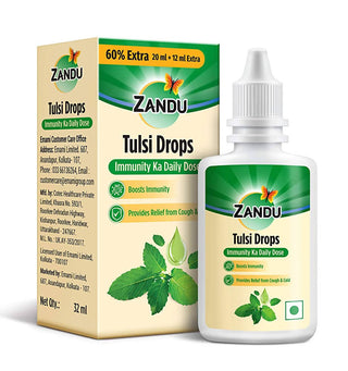 Zandu Tulsi Drops - Distacart