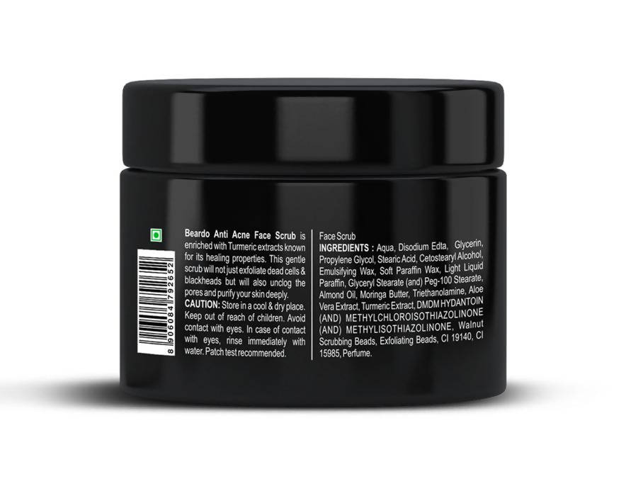 Beardo Acne Control Face Scrub - Distacart