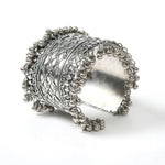 Thumbnail for Mominos Fashion Joharkamal Oxidised Silver-Plated Ghungroo Handcraft Bracelet - Design 026 - Distacart