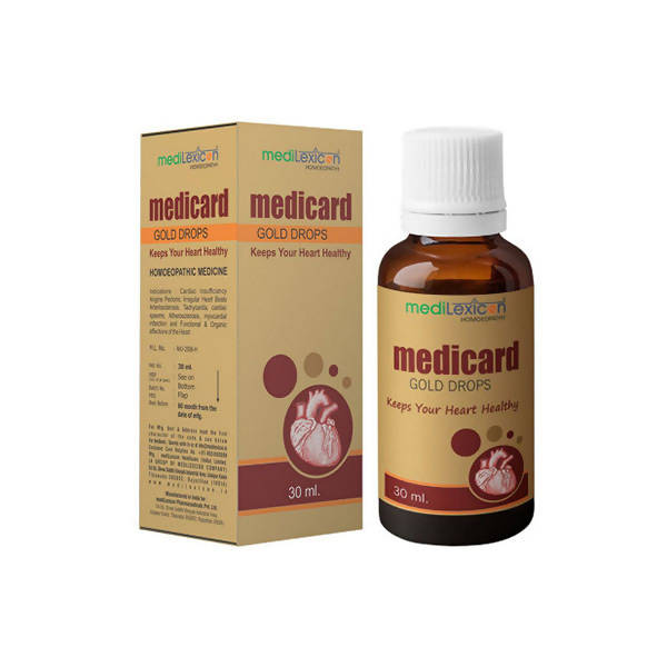 Medilexicon Homeopathy Medicard Gold Drops