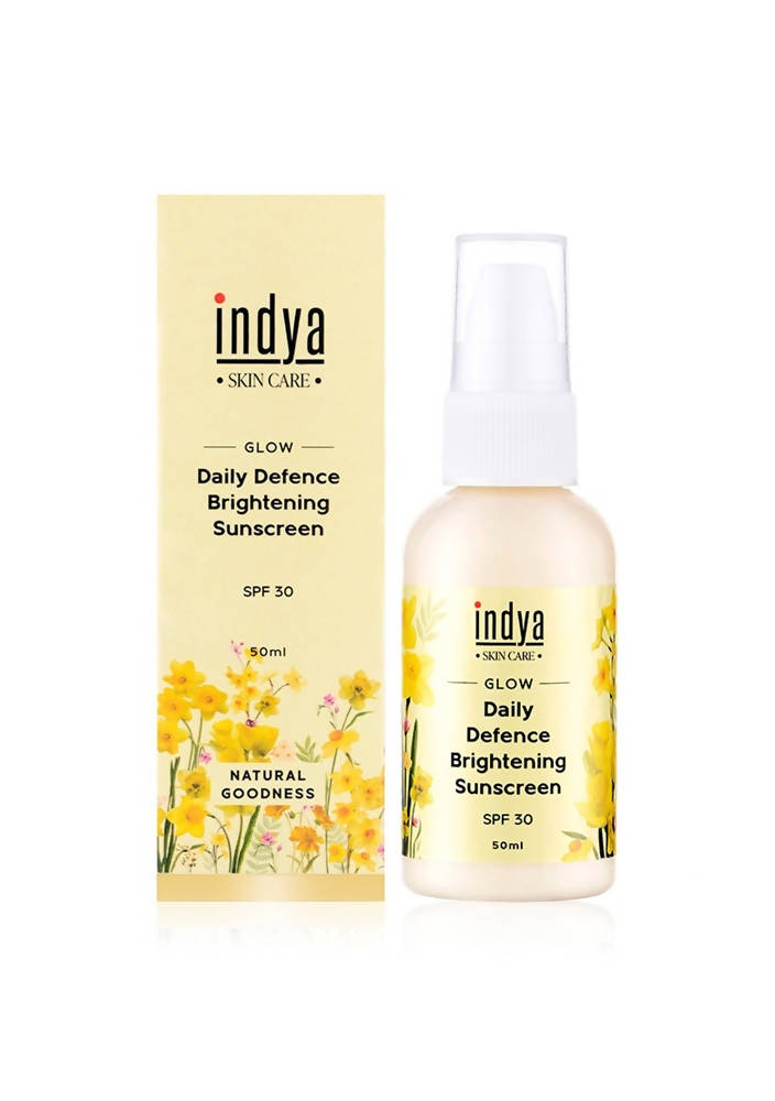 Indya Daily Defence Brightening Sunscreen 