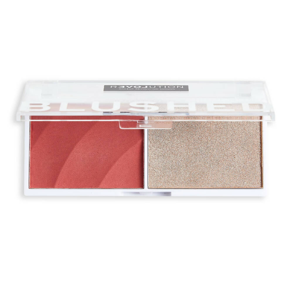 Revolution Relove Colour Play Blushed Duo - Cute - Distacart