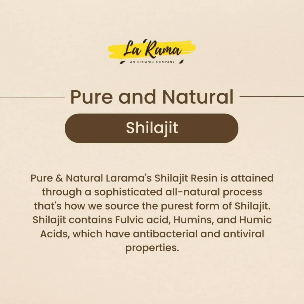 La Rama Natural & Pure Ayurvedic Sj Resin - Distacart