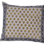 Thumbnail for The Decor Nook Yellow Booti Print Cushion Cover online