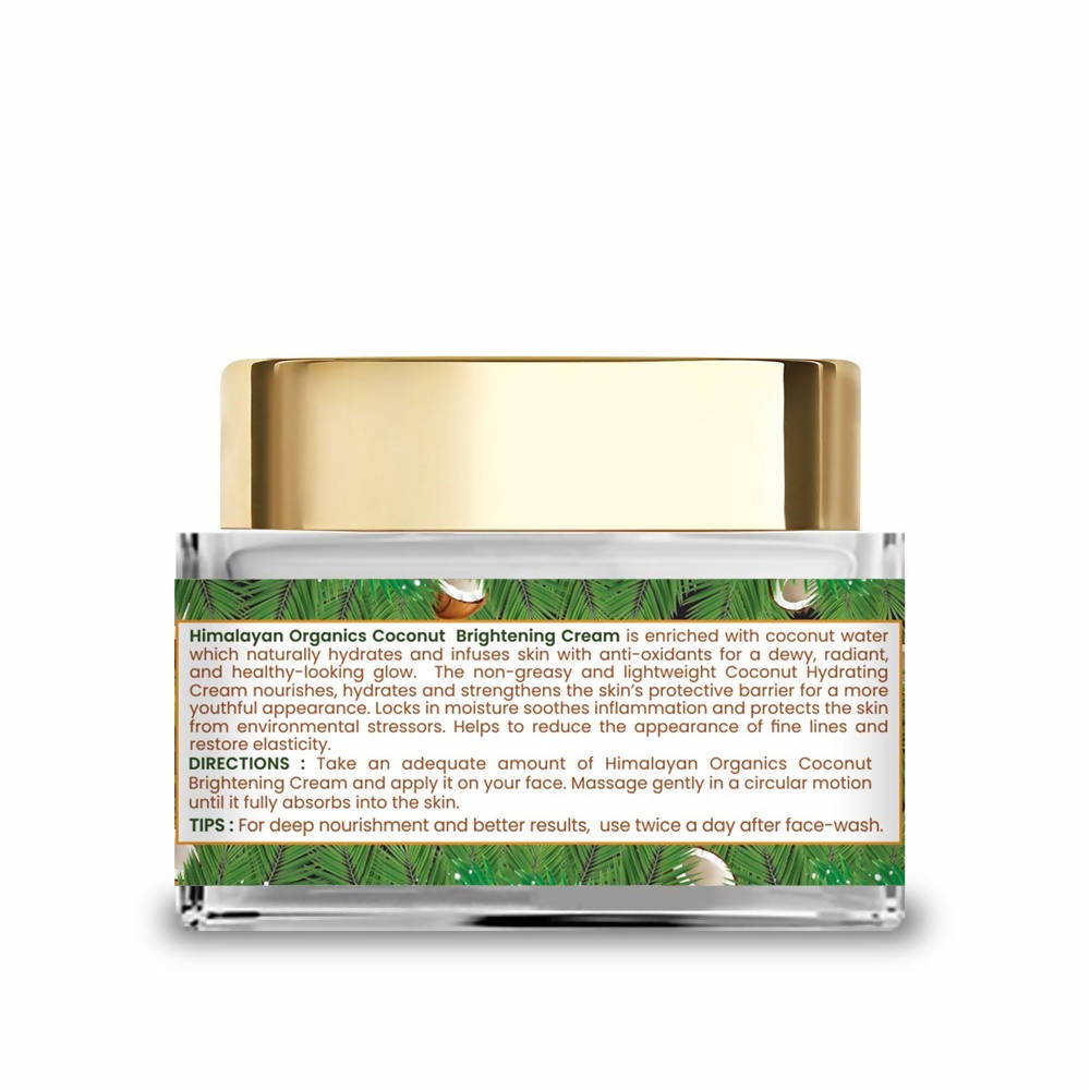 Himalayan Organics Coconut Milk Brightening And Anti-Fine Lines Face Cream 50 ml