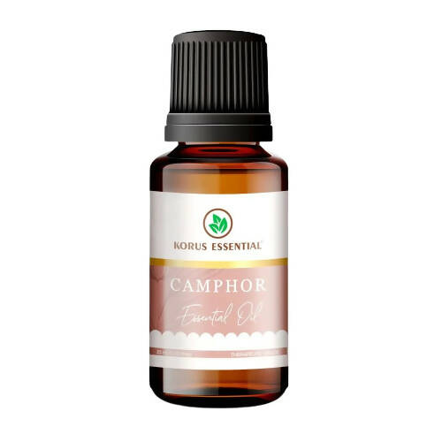 Korus Essential Camphor Essential Oil - Therapeutic Grade - Distacart