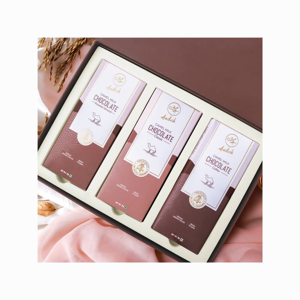 Aadvik Premium Camel Milk Chocolates Gift Box - Distacart