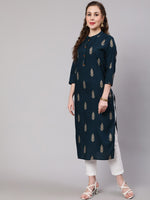 Thumbnail for Kalini Women Ethnic Motifs Printed Kurta - Distacart