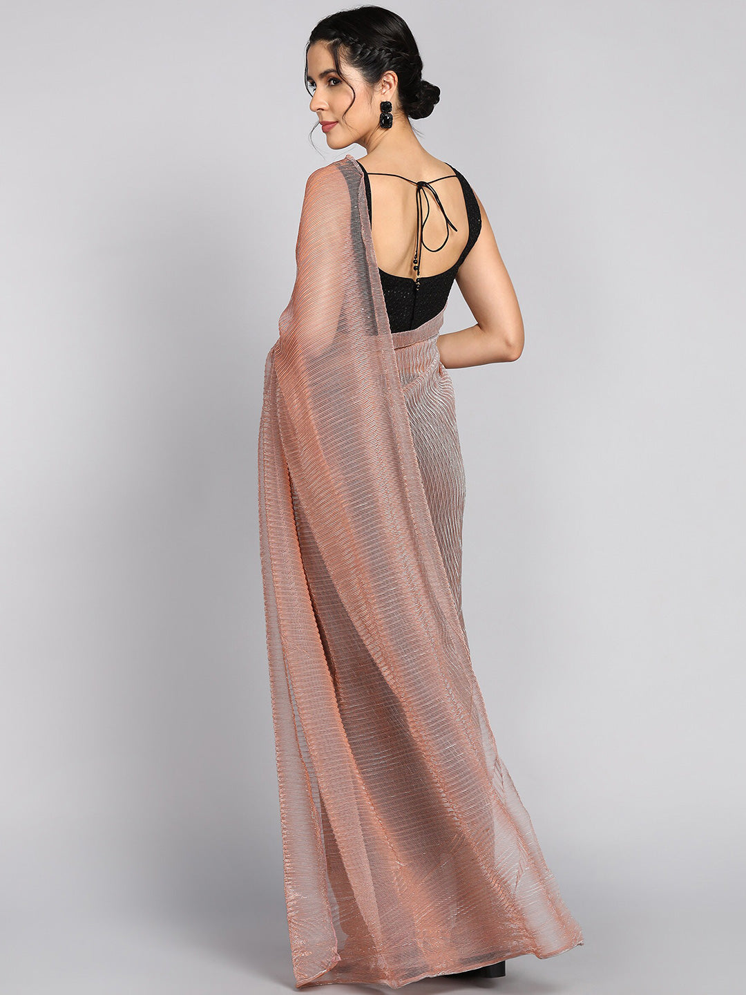 Kalini Striped Saree - Distacart