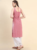 Thumbnail for Kalini Ethnic Motifs Embroidered Sequinned Kurta - Distacart