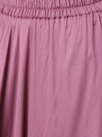 Thumbnail for Khushal K Floral Embroidered Beads and Stones Top with Skirt - Distacart