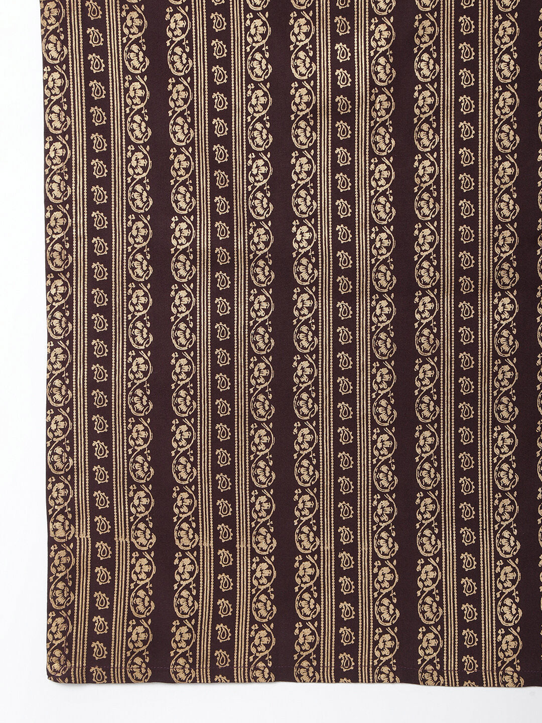 Khushal K Women Brown Floral Printed Kurta with Trousers & With Dupatta - Distacart